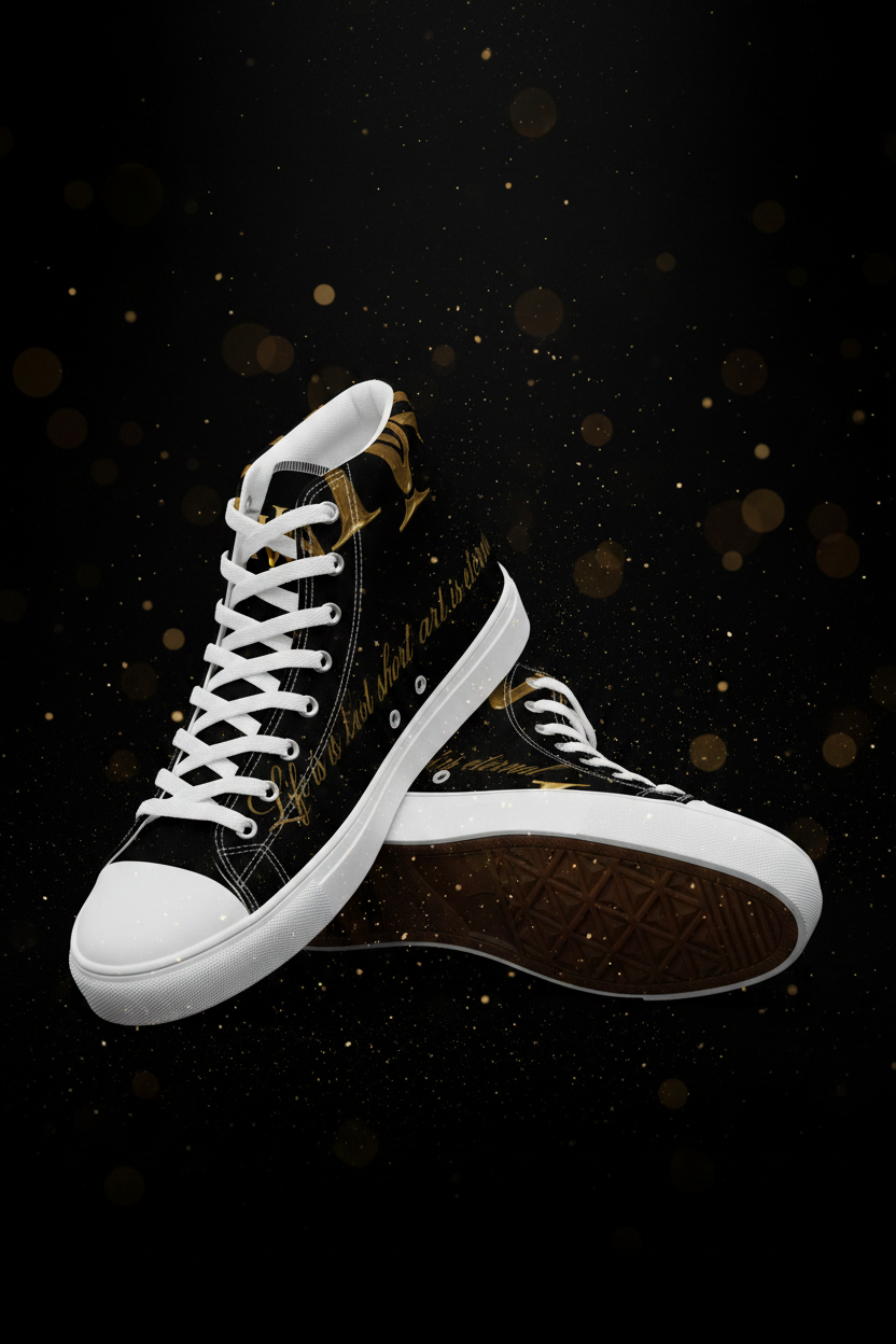 IVN Sneakers – Gold Dust Cinematic